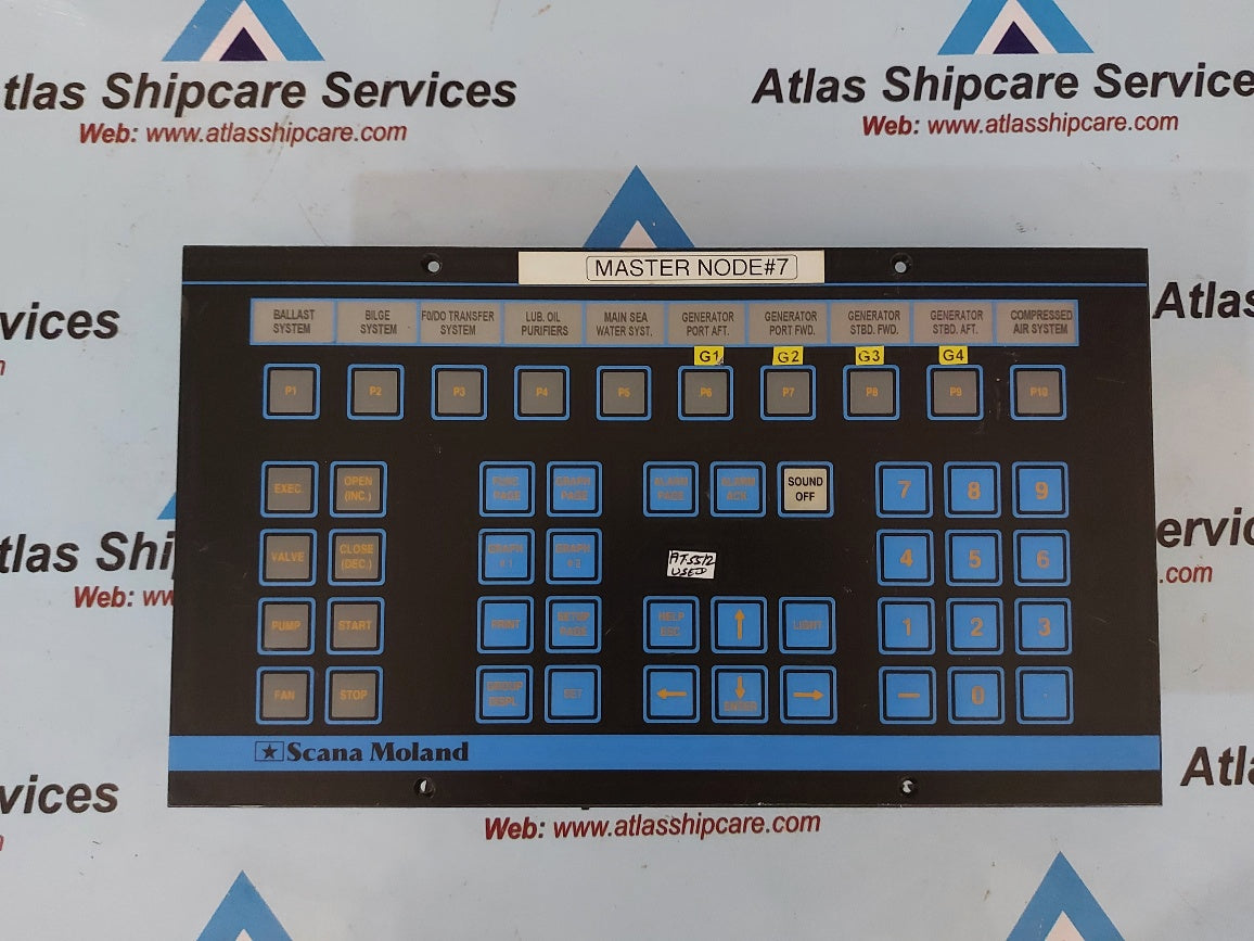 Scana Moland Master Node#7 Operator Panel